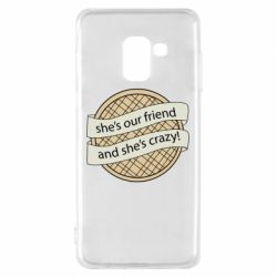 Чохол для Samsung A8 2018 Вафлі дуже дивні справи - PrintSalon