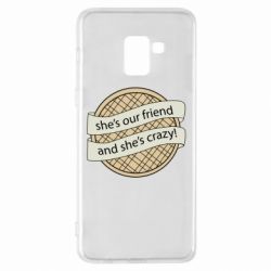 Чохол для Samsung A8+ 2018 Вафлі дуже дивні справи - PrintSalon
