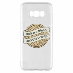 Чехол для Samsung S8 Вафля очень странные дела - PrintSalon