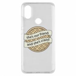 Чехол для Xiaomi Mi A2 Вафля очень странные дела - PrintSalon