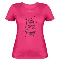 Жіноча футболка Валеріана - PrintSalon