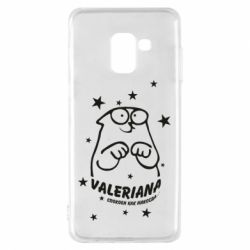 Чохол для Samsung A8 2018 Валеріана - PrintSalon