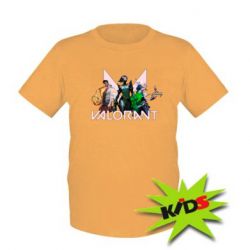 Детская футболка Valorant characters - PrintSalon
