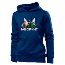 Женское худи Valorant characters - PrintSalon