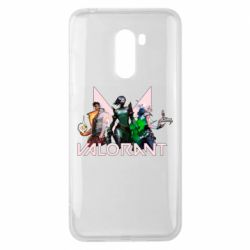 Чехол для Xiaomi Pocophone F1 Valorant characters-PrintSalon Чехол для Xiaomi Pocophone F1 Valorant characters