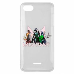 Чехол для Xiaomi Redmi 6A Valorant characters
