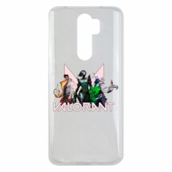 Чехол для Xiaomi Redmi Note 8 Pro Valorant characters - PrintSalon
