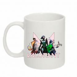 Чашка 320ml Valorant characters