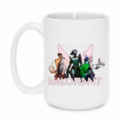 Чашка 420ml Valorant characters - PrintSalon