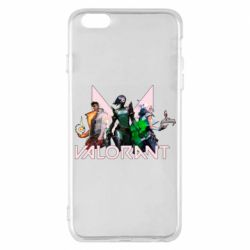Чехол для iPhone 6 Plus/6S Plus Valorant characters