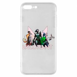 Чохол для iPhone 7 Plus Valorant characters