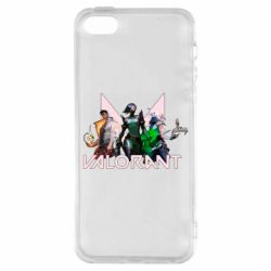 Чехол для iPhone5/5S/SE Valorant characters - PrintSalon