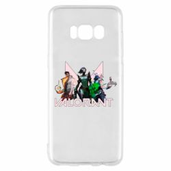 Чехол для Samsung S8 Valorant characters - PrintSalon