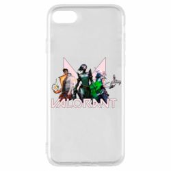 Чехол для iPhone 8 Valorant characters