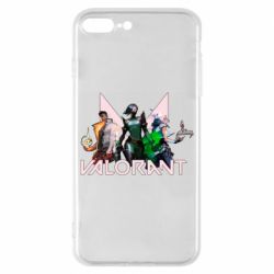 Чехол для iPhone 8 Plus Valorant characters
