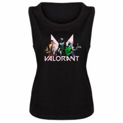 Женская майка Valorant characters - PrintSalon