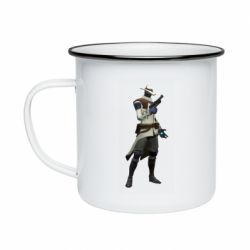 Кружка эмалированная Valorant Cypher