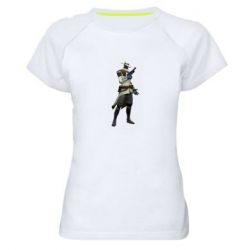 Женская футболка для спорта Valorant Cypher - PrintSalon