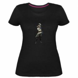 Женская премиум футболка Valorant Cypher - PrintSalon