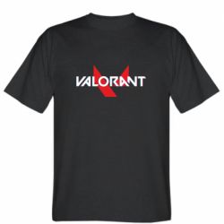 Мужская футболка Stedman Valorant glitsh logo - PrintSalon