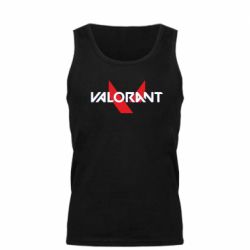 Мужская майка Valorant glitsh logo - PrintSalon