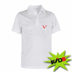 Детское поло Valorant glitsh logo - PrintSalon