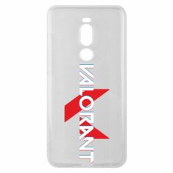 Чехол для Meizu Note 8 Valorant glitsh logo - PrintSalon