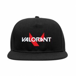 Снепбек Valorant glitsh logo - PrintSalon