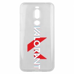 Чехол для Meizu X8 Valorant glitsh logo - PrintSalon