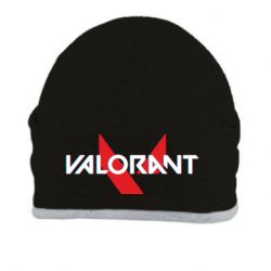 Шапка Valorant glitsh logo - PrintSalon
