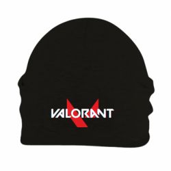 Шапка флісова Valorant glitsh logo