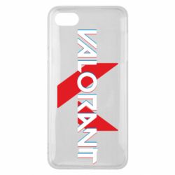 Чехол для Xiaomi Redmi 6A Valorant glitsh logo