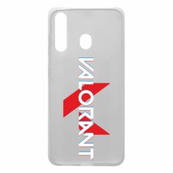 Чехол для Samsung A60 Valorant glitsh logo - PrintSalon