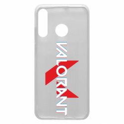 Чехол для Huawei P30 Lite Valorant glitsh logo - PrintSalon