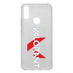 Чехол для Xiaomi Redmi 7 Valorant glitsh logo - PrintSalon