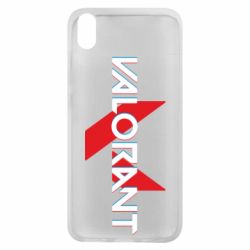 Чехол для Xiaomi Redmi 7A Valorant glitsh logo-PrintSalon Чехол для Xiaomi Redmi 7A Valorant glitsh logo