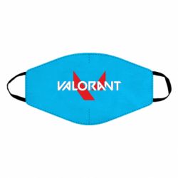 Маска многоразовая Valorant glitsh logo - PrintSalon