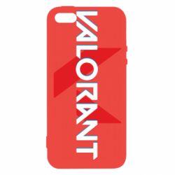 Чехол для iPhone5/5S/SE Valorant glitsh logo - PrintSalon