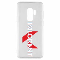 Чехол для Samsung S9+ Valorant glitsh logo - PrintSalon