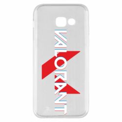 Чехол для Samsung A5 2017 Valorant glitsh logo - PrintSalon