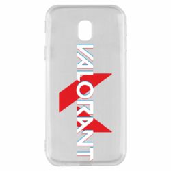 Чехол для Samsung J3 2017 Valorant glitsh logo - PrintSalon