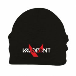 Шапка флісова Valorant logo intersection