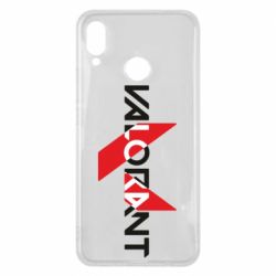 Чохол для Huawei P Smart Plus 2018 Valorant logo intersection-PrintSalon Чохол для Huawei P Smart Plus 2018 Valorant logo intersection