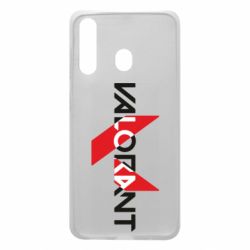 Чохол для Samsung A60 Valorant logo intersection-PrintSalon Чохол для Samsung A60 Valorant logo intersection