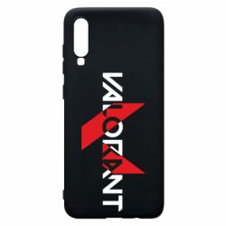 Чехол для Samsung A70 Valorant logo intersection