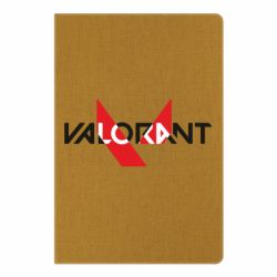 Блокнот Valorant logo intersection-PrintSalon Блокнот Valorant logo intersection