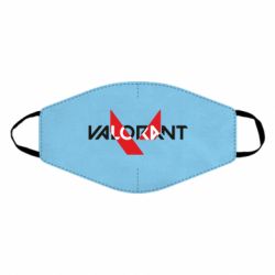 Маска багаторазова Valorant logo intersection-PrintSalon Маска багаторазова Valorant logo intersection