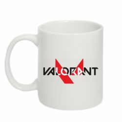 Чашка 320ml Valorant logo intersection