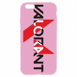 Чехол для iPhone 6 Plus/6S Plus Valorant logo intersection
