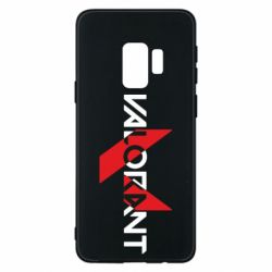 Чохол для Samsung S9 Valorant logo intersection-PrintSalon Чохол для Samsung S9 Valorant logo intersection